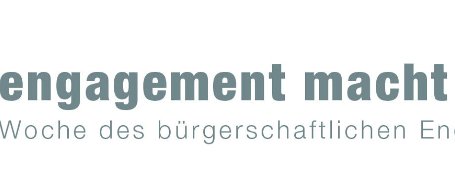 Bürgerschaftliches Engagement - Neunte Aktionswoche startet