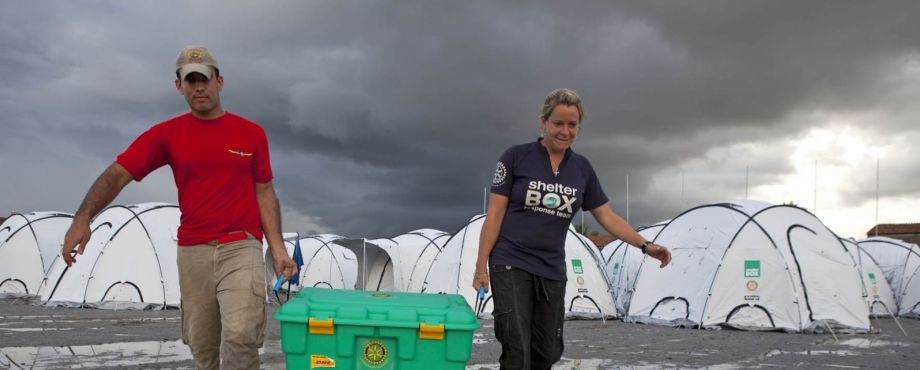 Projektpartner - Zusammenarbeit mit Shelterbox verlängert