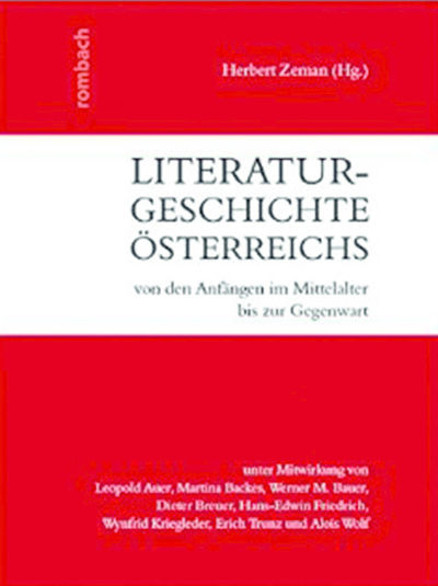 Herbert Zeman (Hrsg) - Literaturgeschichte Österreichs
