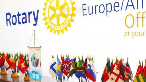 Das Regionalbüro von Rotary International