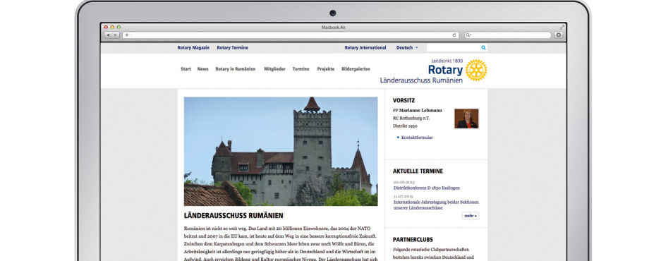 Länderausschüsse - Website-Lifting