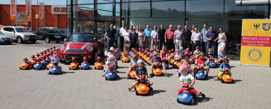 Pfullendorf-Meßkirch - Bobby-Cars für Kindergärten