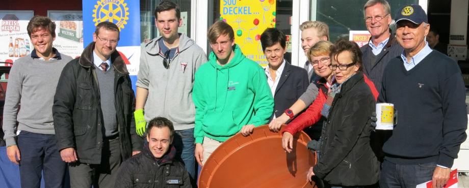 Hands-on in Lippetal - Flaschendeckel gegen Kinderlähmung