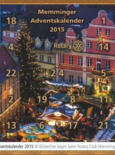 RC Memmingen-Allgäuer Tor - RC Memmingen-Allgäuer Tor – Adventskalender 2015