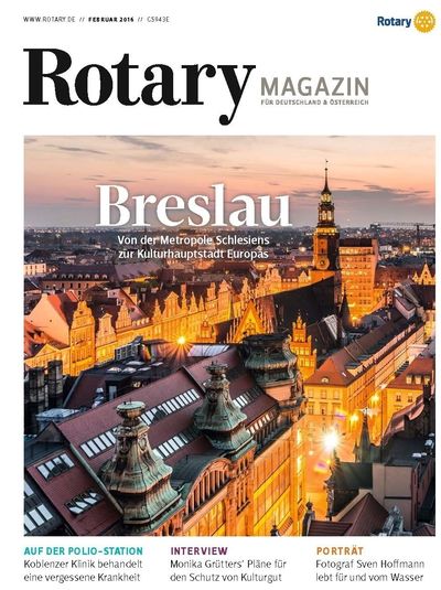 Rotary Magazin - Neue Ausgabe in dieser Woche bei Ihnen