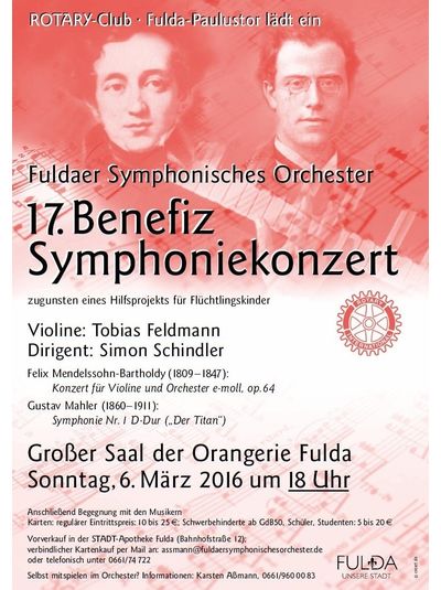 Fulda - Symphonisches Konzert für Flüchtlinge