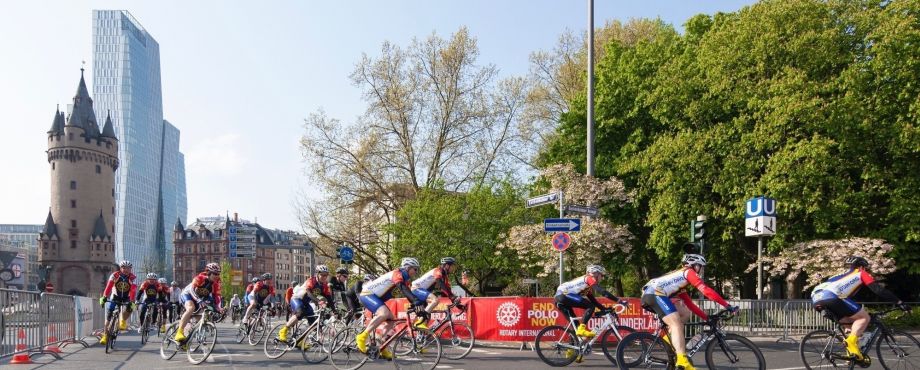 Rund um Frankfurt - Rotary Cycling Team gegen Polio