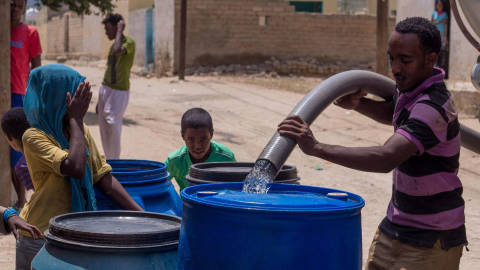 Wasser für eritreische Dörfer