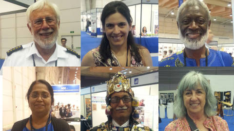 Gesichter der Rotary-Convention