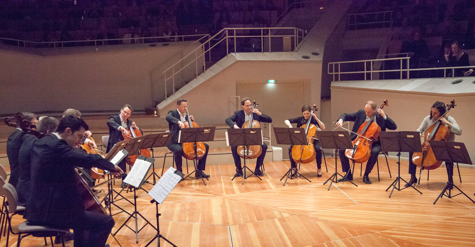 12 Cellisten, Berliner Philharmonie, Benefizkonzert, RC Berlin-Gendarmenmarkt