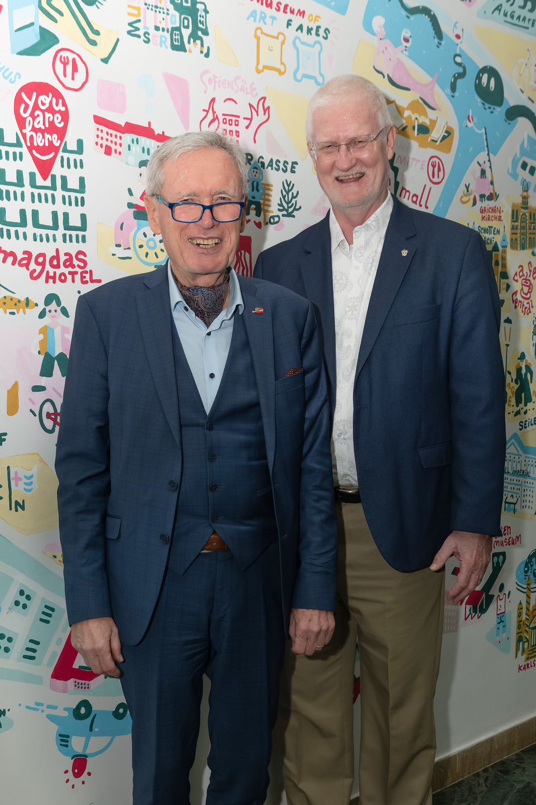 Gustav Oberwallner und Ralf Peters