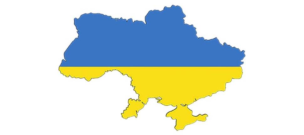 2022, ukraine, land, flagge, blau, gelb