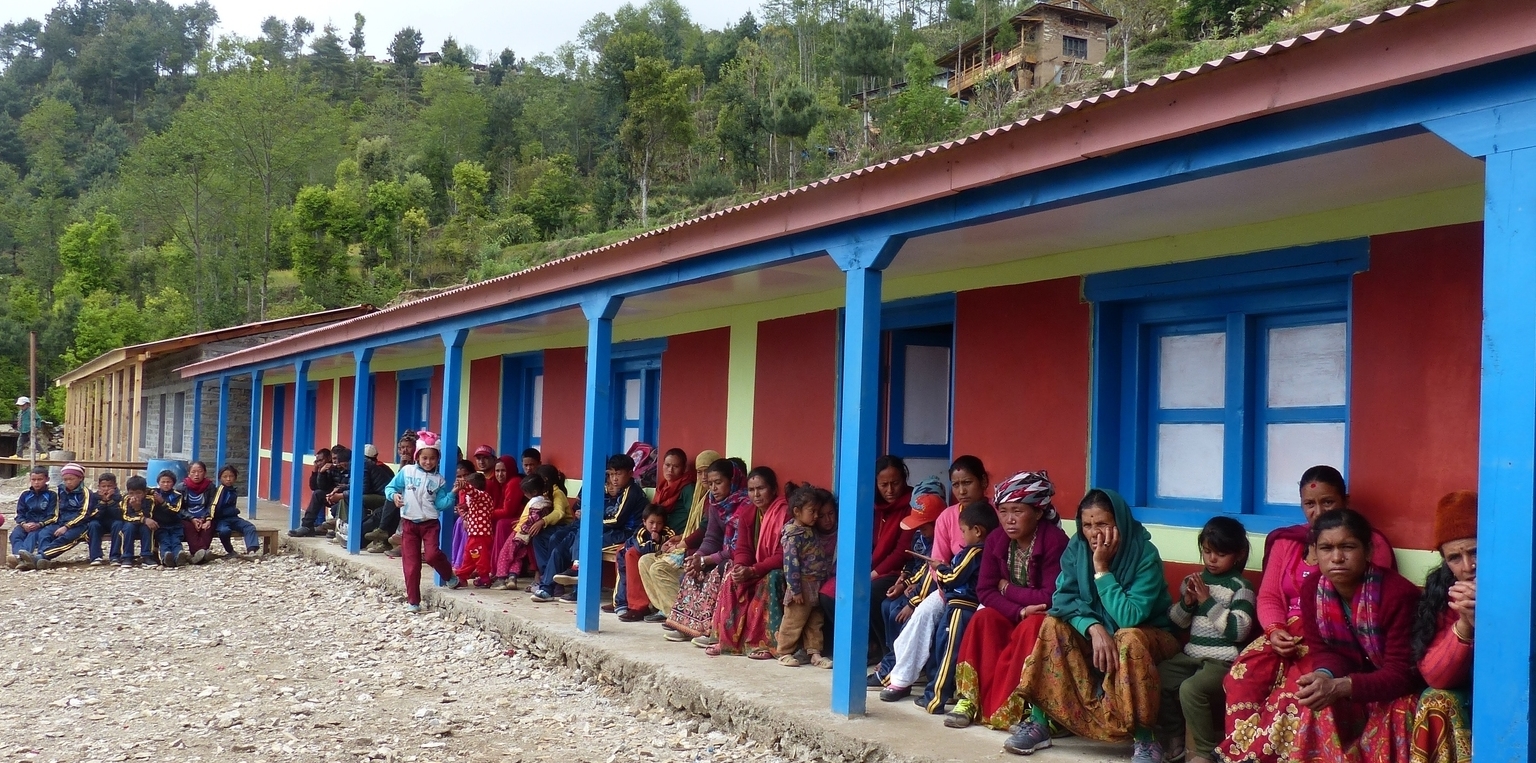 Schule in Neue Jogaar, Nepal
