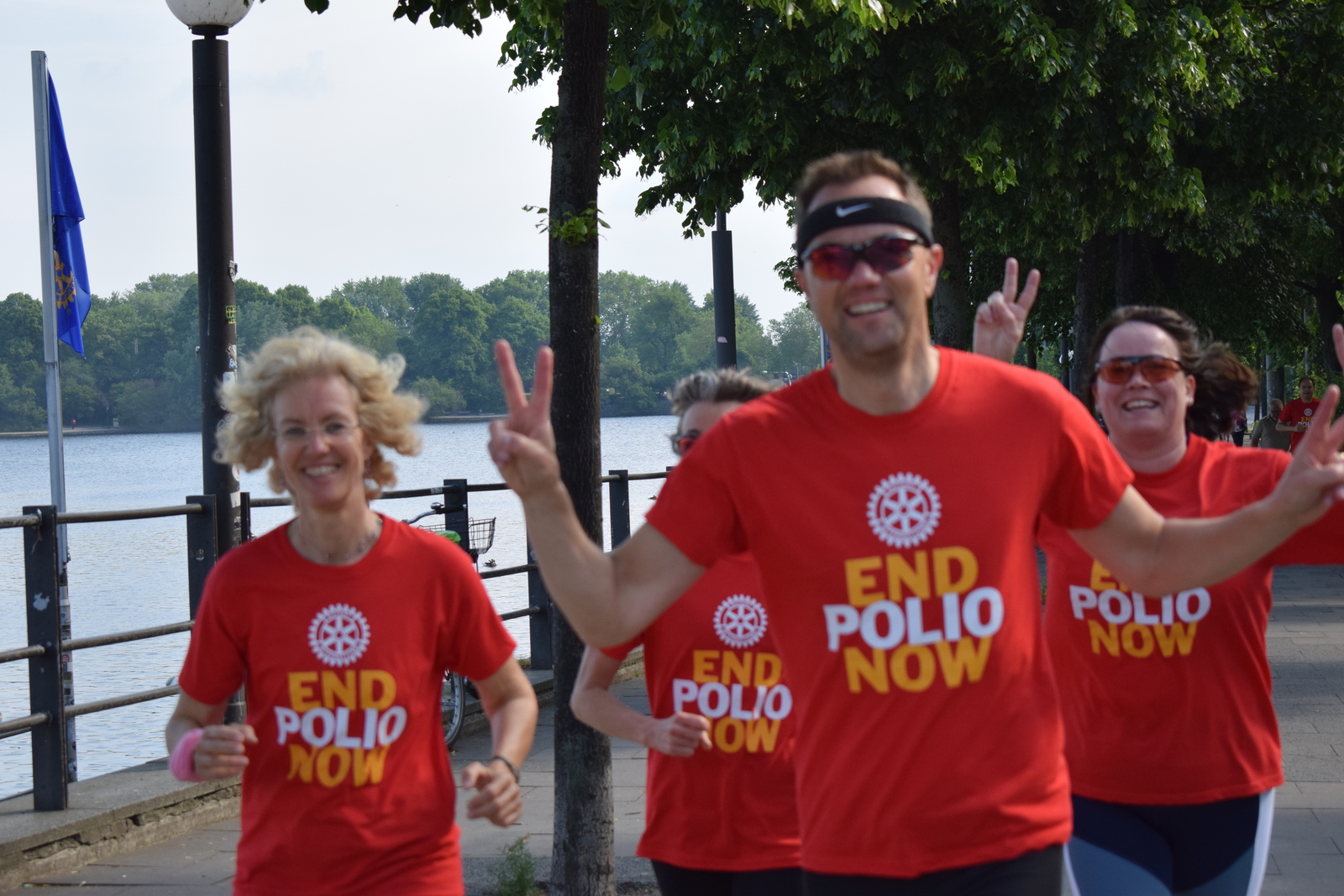2019, convention hamburg, end polio, run
