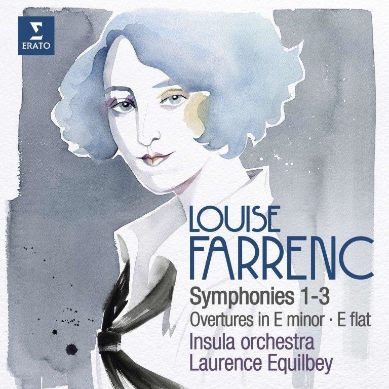 2023, cd, louise farrenc, symphonies 1-3, insula orchestra, laurence equilbey