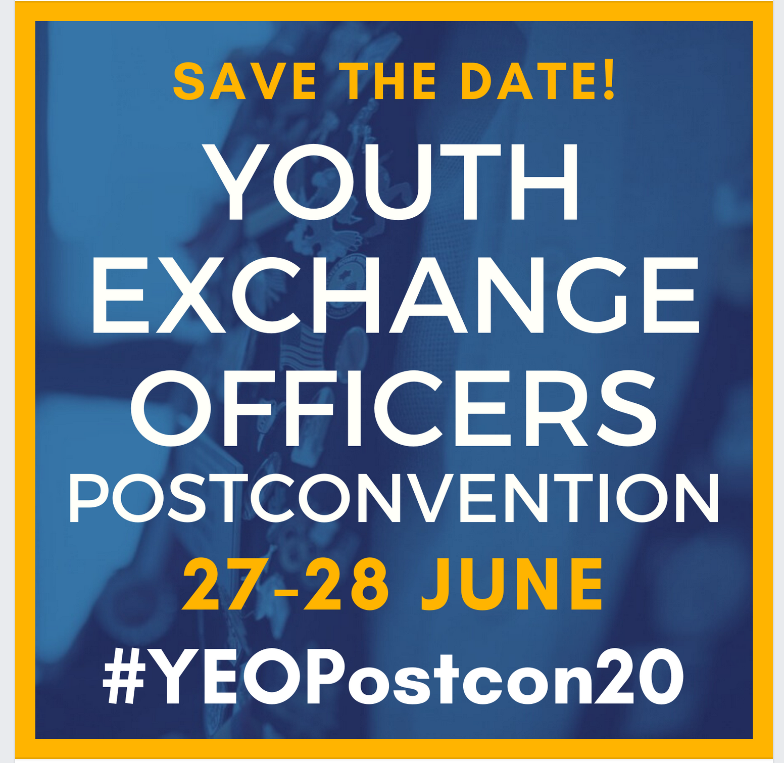 2020, youth exchange officers, yeopostccon20