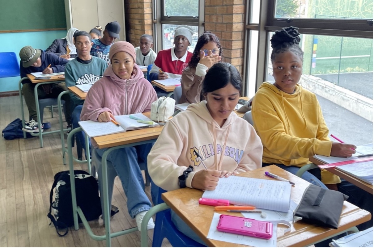 2024, go for gold, schüler, unterricht, afrika, südafrika