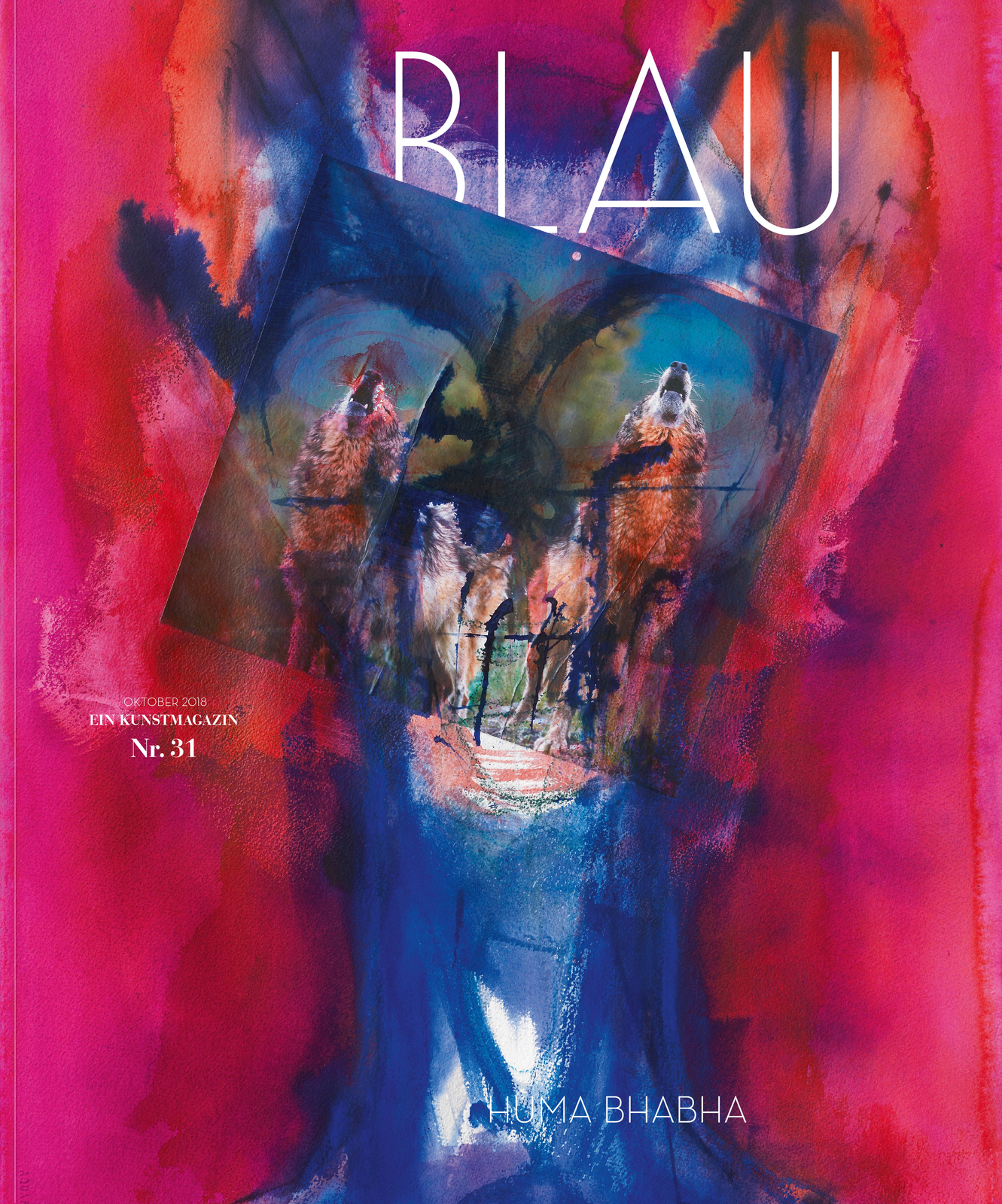Kunstmagazin, Kunst, Blau