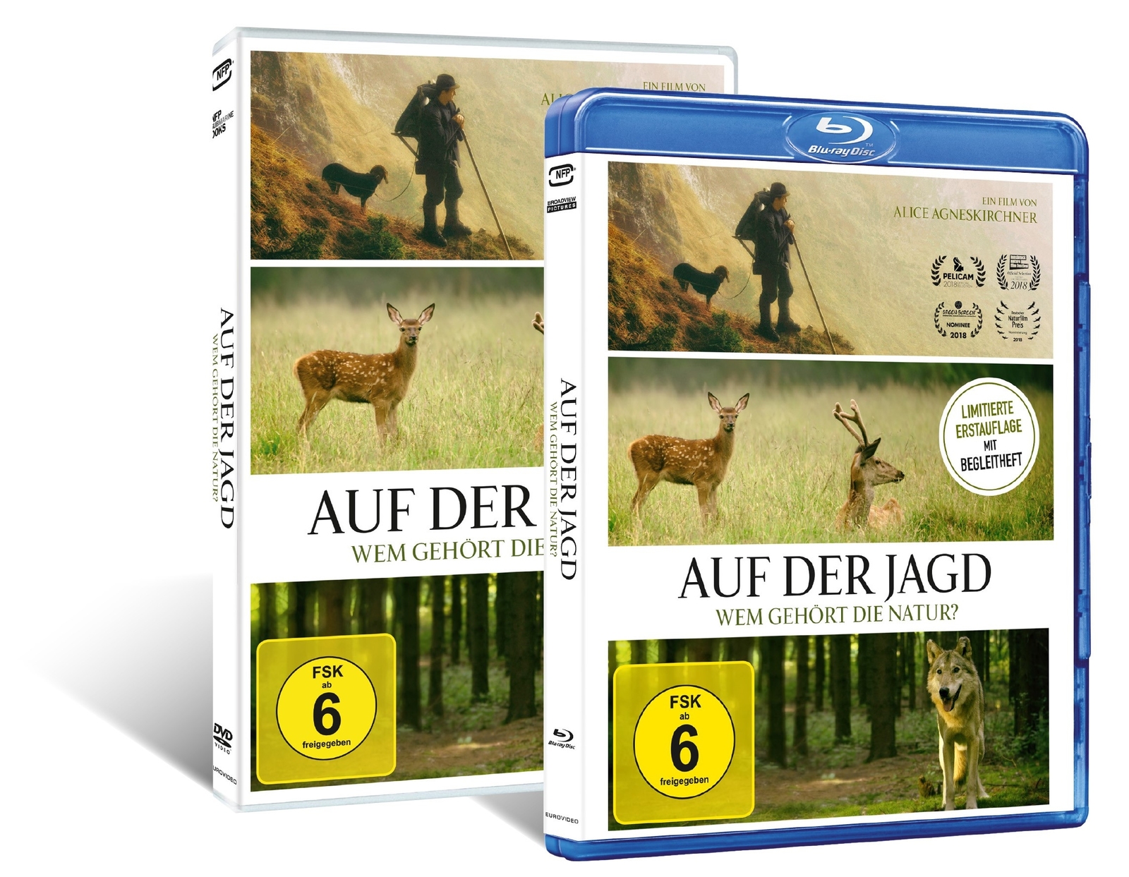Auf der Jagd, DVD, Blu-ray