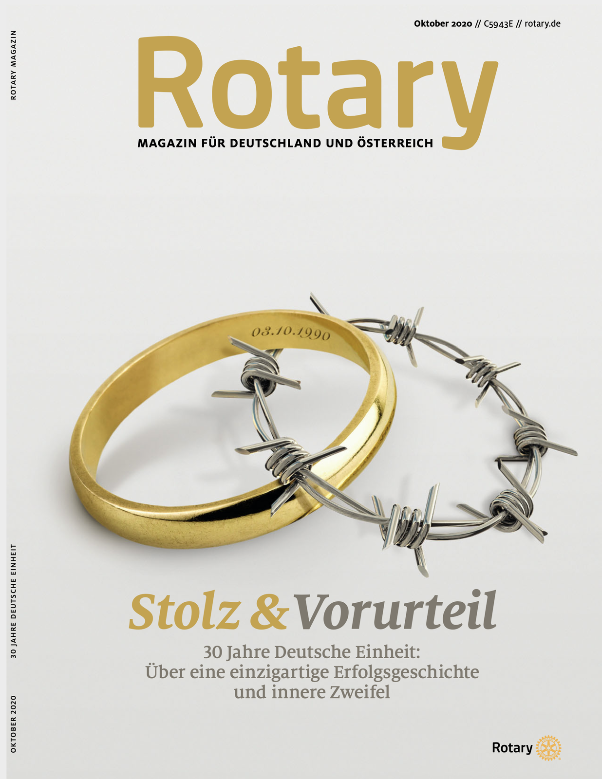 2020, titel oktober, stoz und vorurteil, deutsche geschichte, 30 jahre einheit, wiedervereinigung, einheit