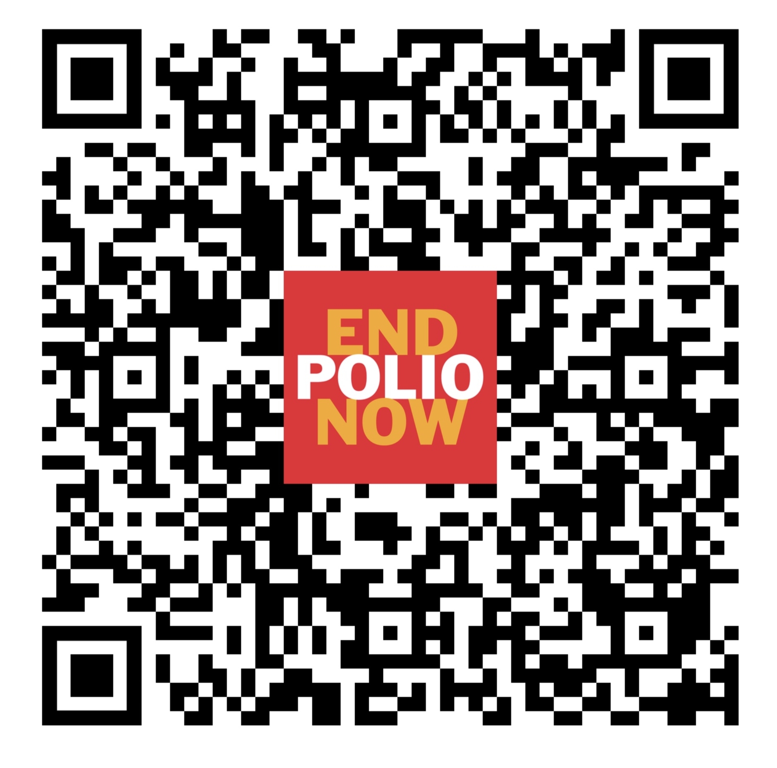 2022, polio-code, polio, kinderlähmung, spende, qr