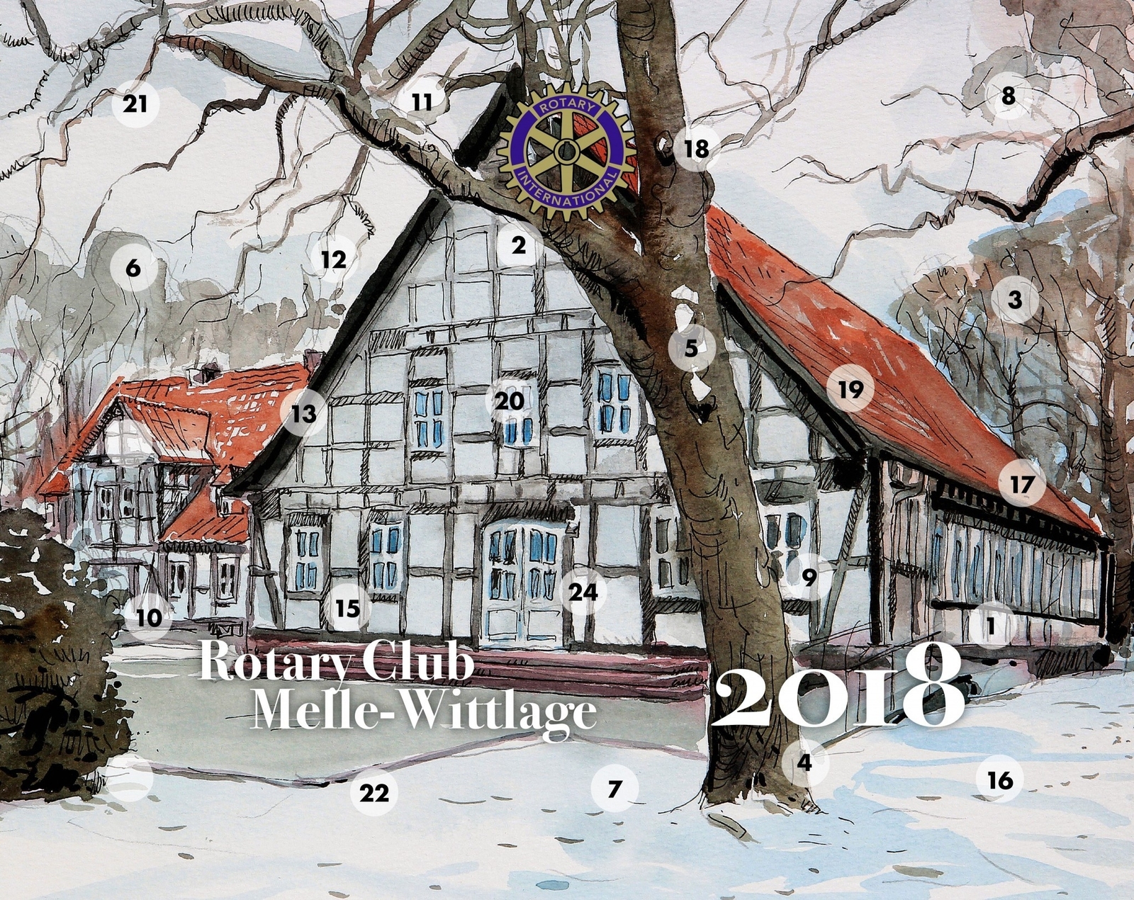 2018, Melle-Wittlage, Adventskalender