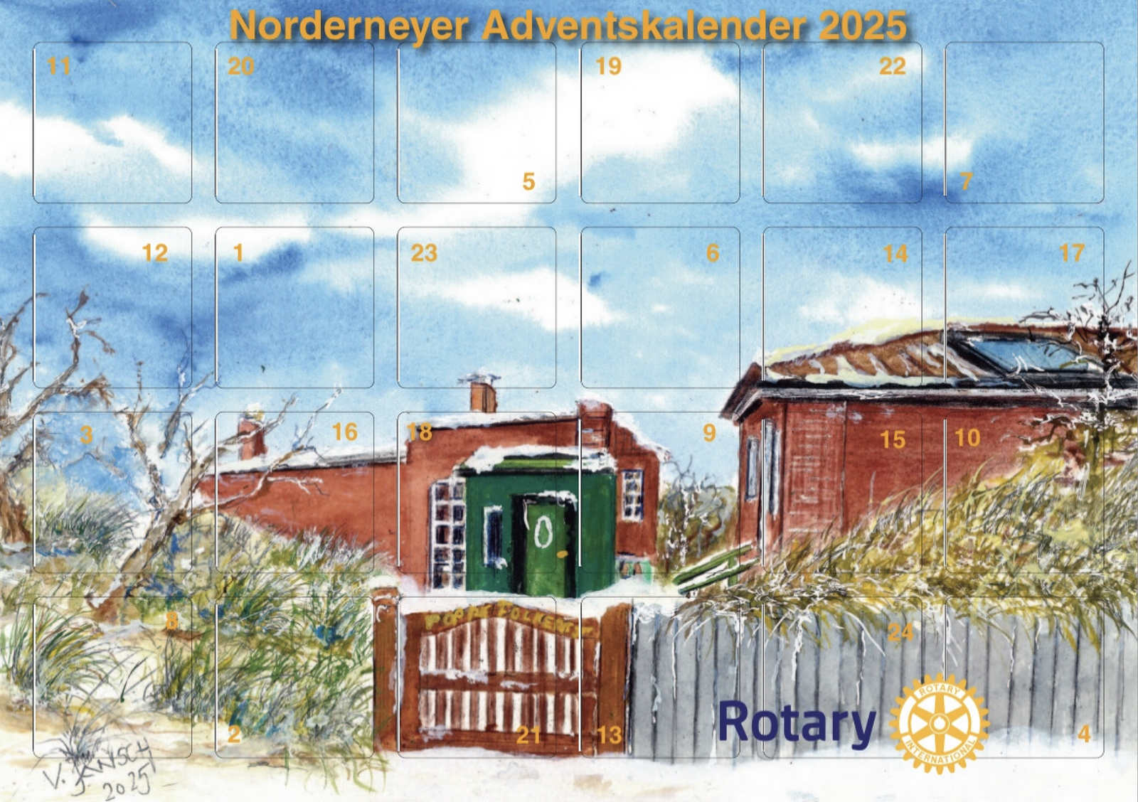 2025, adventskalender, rc Norderney