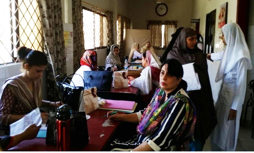 Beratung von Frauen bei Post Partum Family Planning in Pakistan